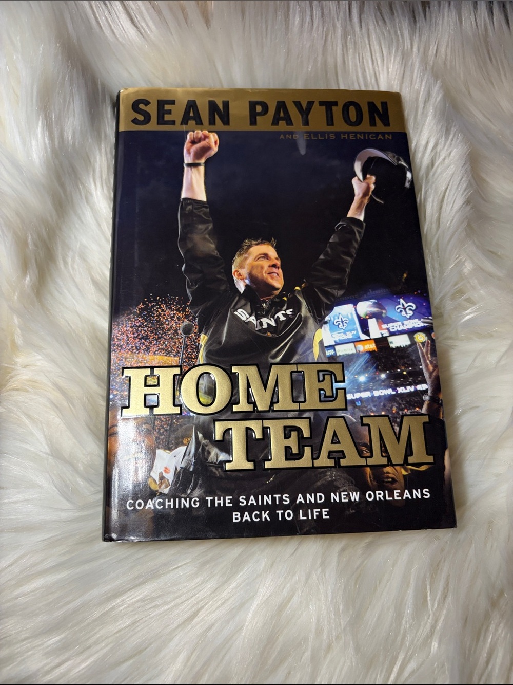'📚 3 for $15 📚 ‘Home Team' Hardcover Book - Black & Gold